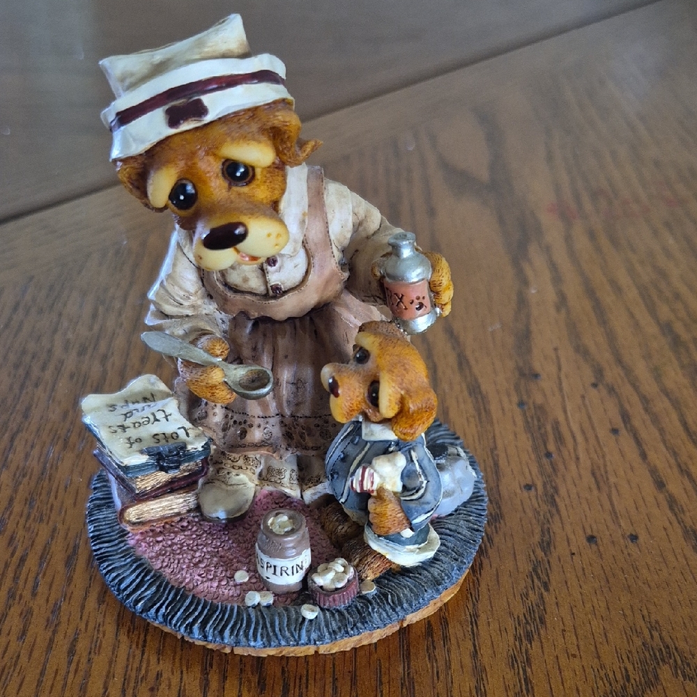 BARKLEY CROSSING Bow Wow Boo Boo 1996 Figurine BC78609